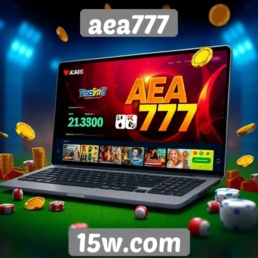 Novas funcionalidades do site aea777 em destaque